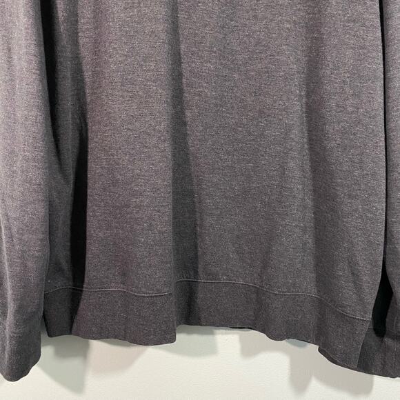 Polo Ralph Lauren Men's Grey Quarter Zip Pullover Sweater Size XL - Picture 3 of 8